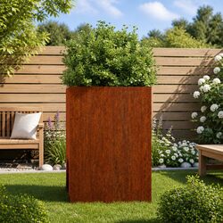 Corten Steel Planter Box: Sturdy, Low Maintenance, and Long-Lasting