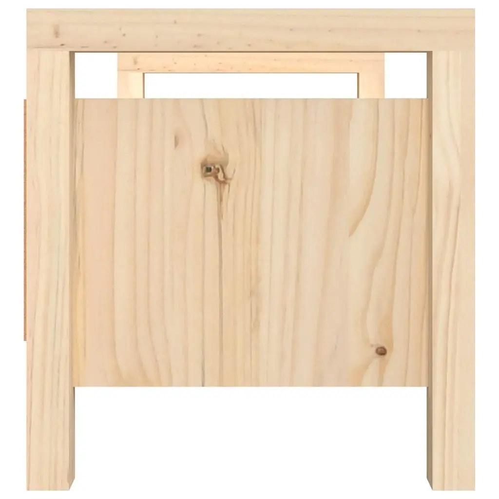 Hall Bench with Two Drawers for Storage