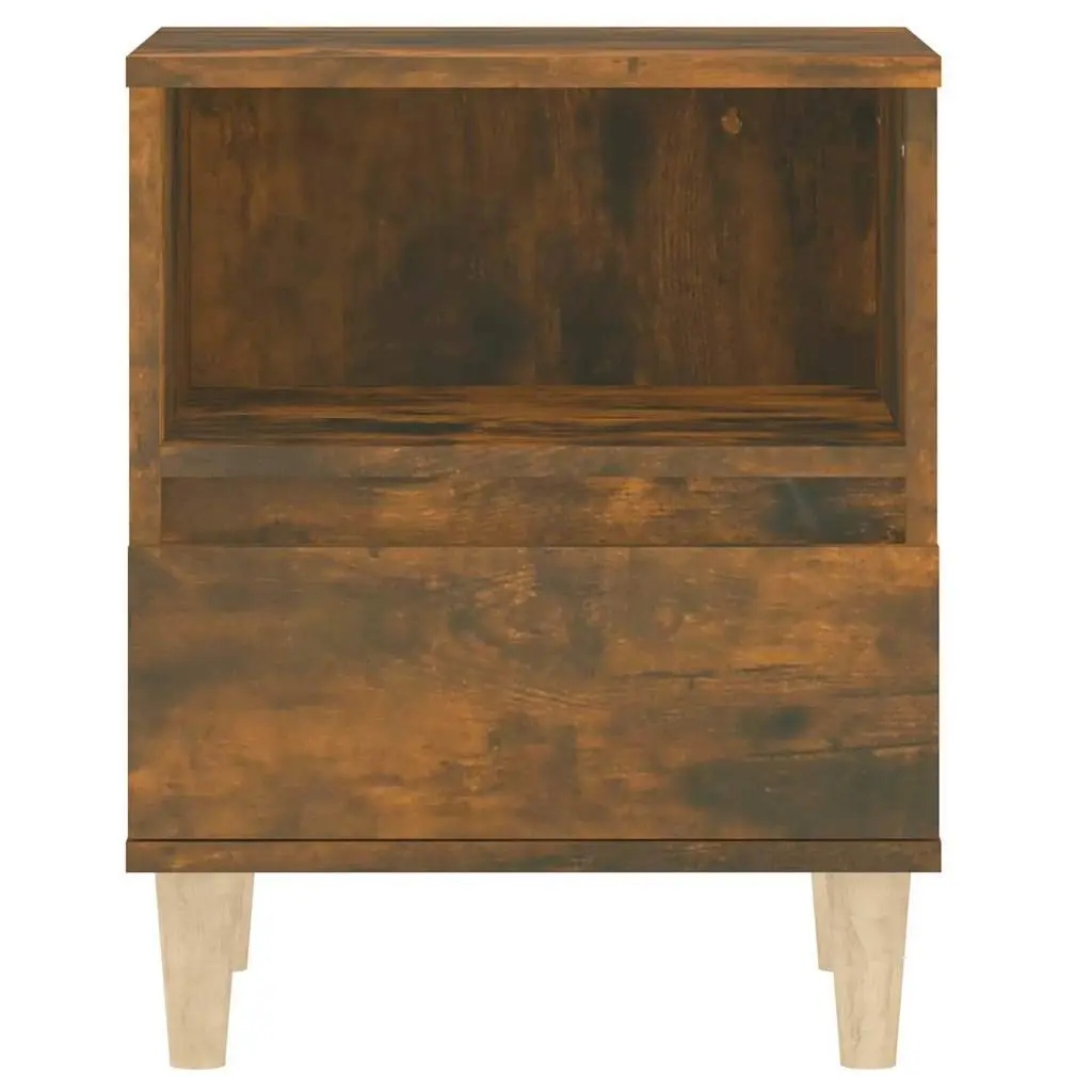 Bedside Cabinets Storage Nightstand Tables 40 x 35 x 50 cm Brown Engineered Wood