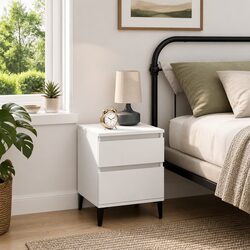 Reliable Bedside Cabinet Offering Practical Storage Space