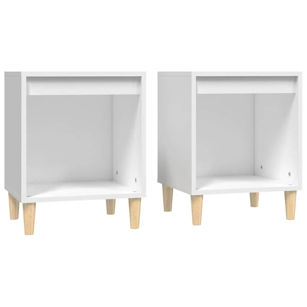White Bedside Cabinets for Bedroom Storage