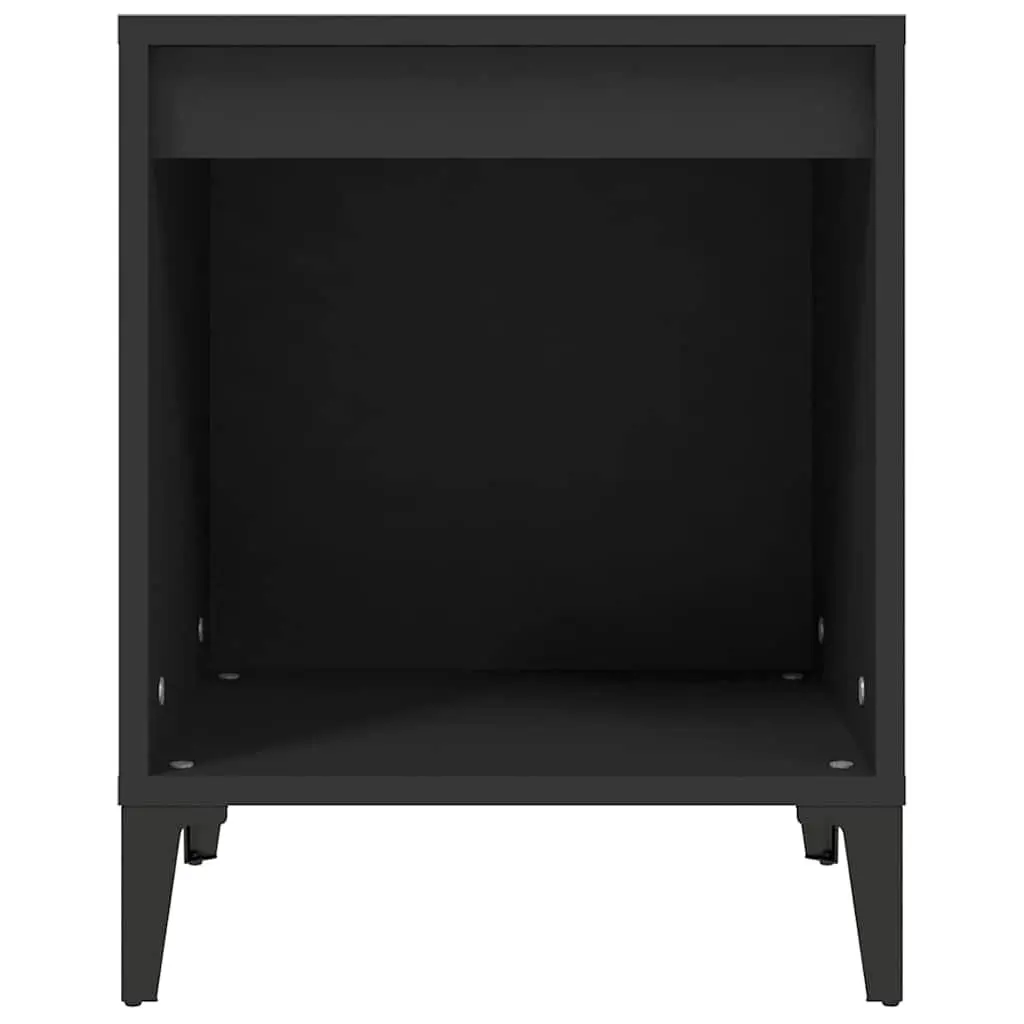 Black Bedside Cabinet for Organizing Essentials