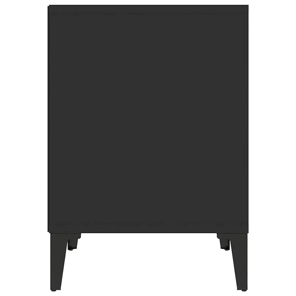 Black Bedside Cabinet for Organizing Essentials