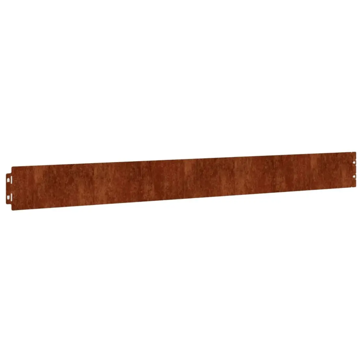 Garden Lawn Edging Flexible Corten Steel Borders 10x103cm Brown
