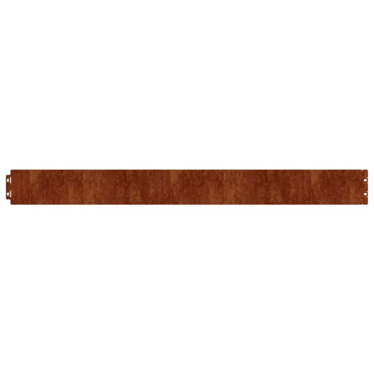 Garden Lawn Edging Flexible Corten Steel Borders 10x103cm Brown