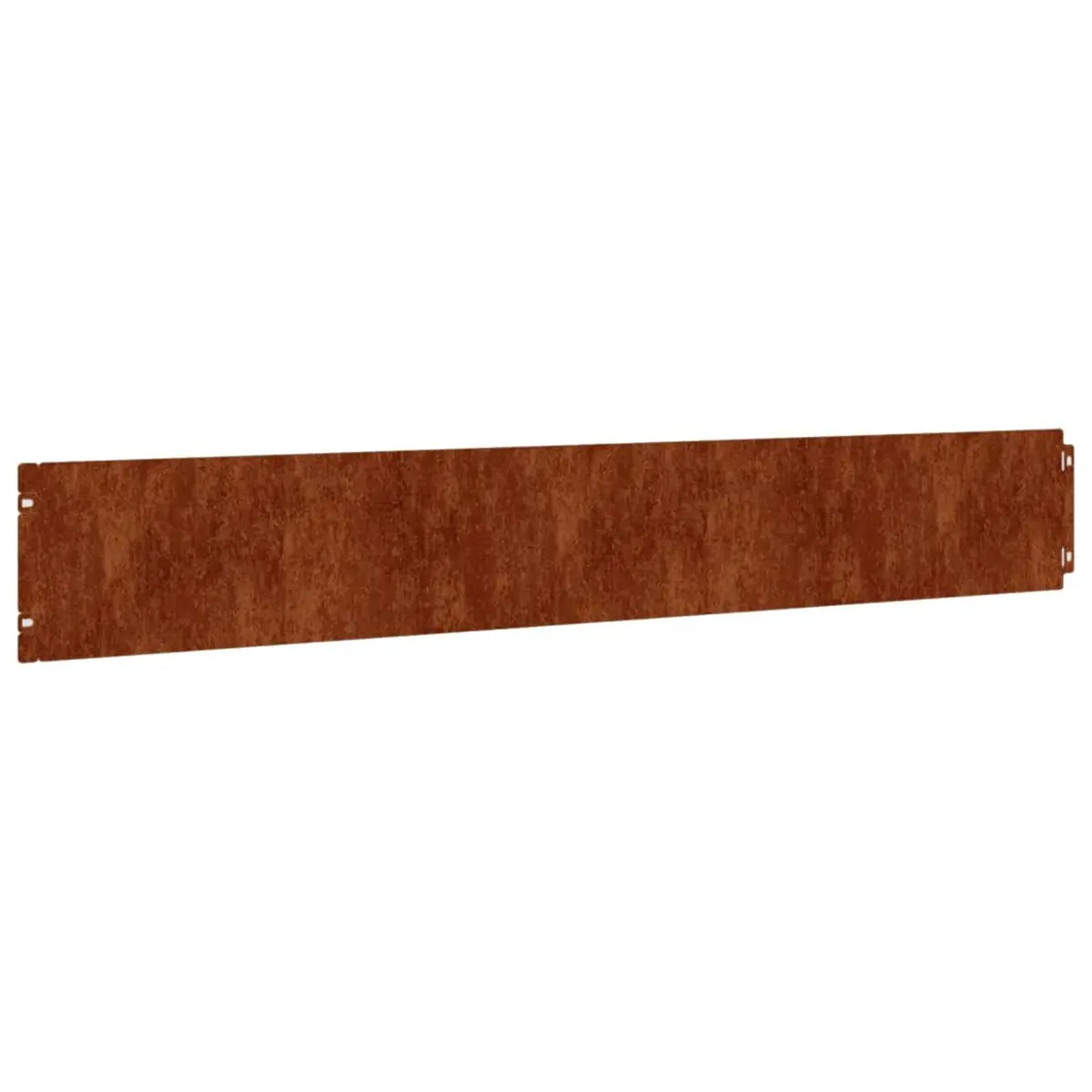 Garden Lawn Edging Borders Flexible Corten Steel Outdoor Landscape Edger 15 x 103 cm Brown 50 Piece
