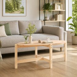 Solid Pine Coffee Table: Practical, Sturdy and Stylish