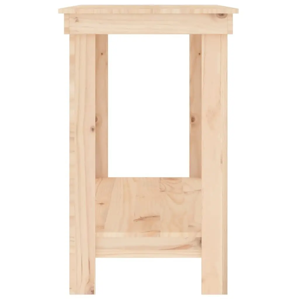 Work Bench Solid Pine Wood Storage Table Garage Workshop Tool Organiser