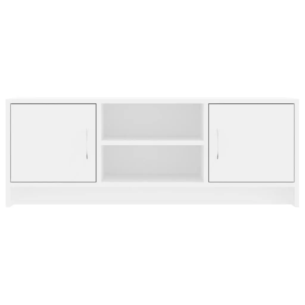 TV Cabinet Media Stand Storage Unit 102x30x37.5 cm White