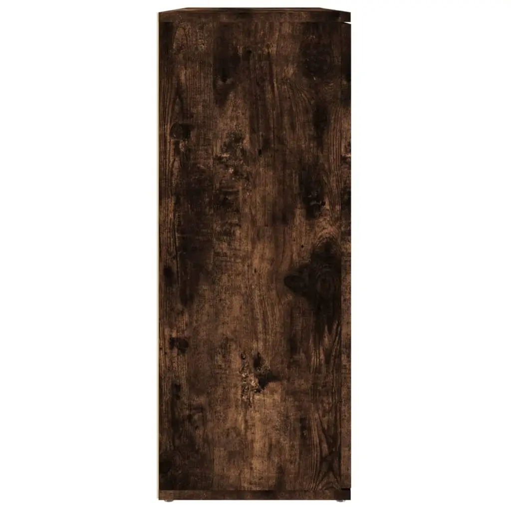 Sideboard Storage Cabinet Brown Engineered Wood 91x29.5x75cm