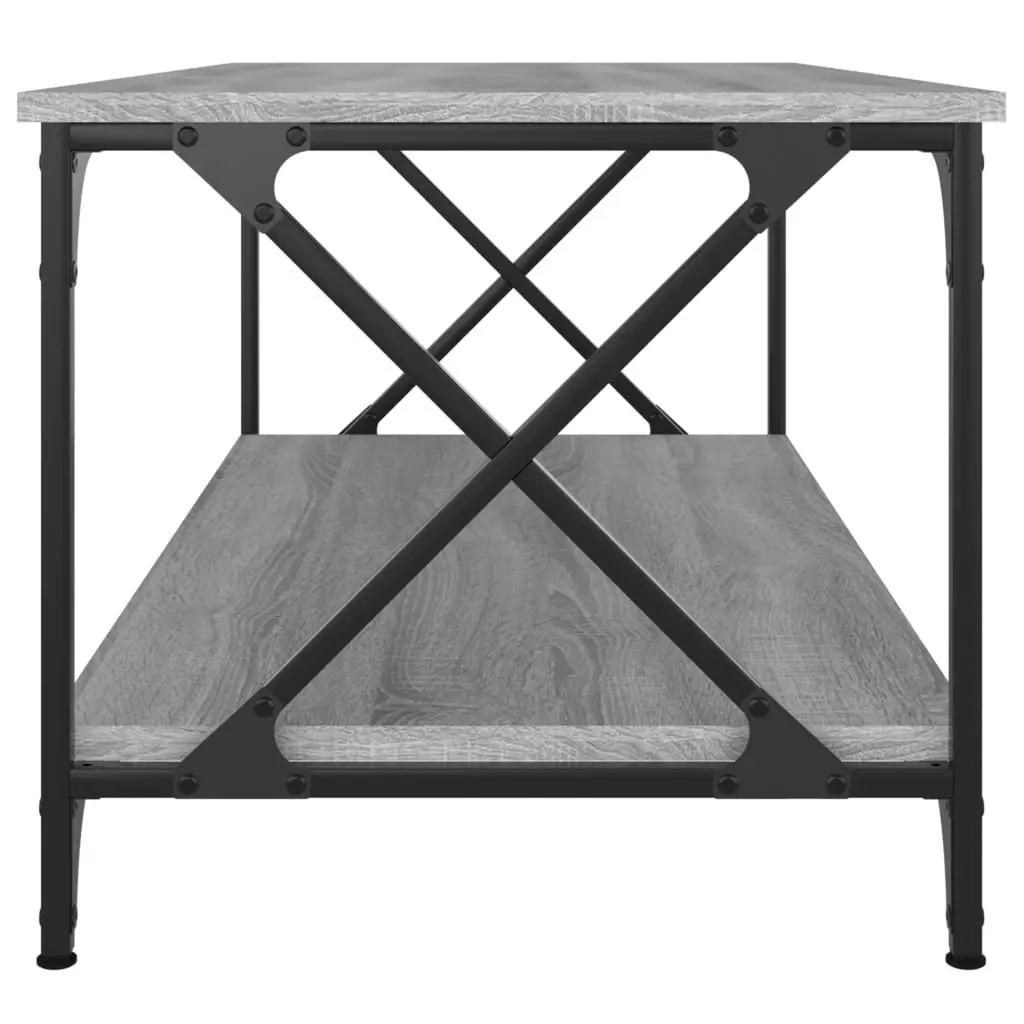 Grey Coffee Table with Storage Option
