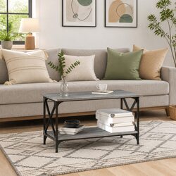 Reliable Grey Coffee Table with Storage and Style