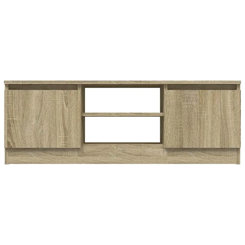Brown TV Cabinet with Ample Storage Space