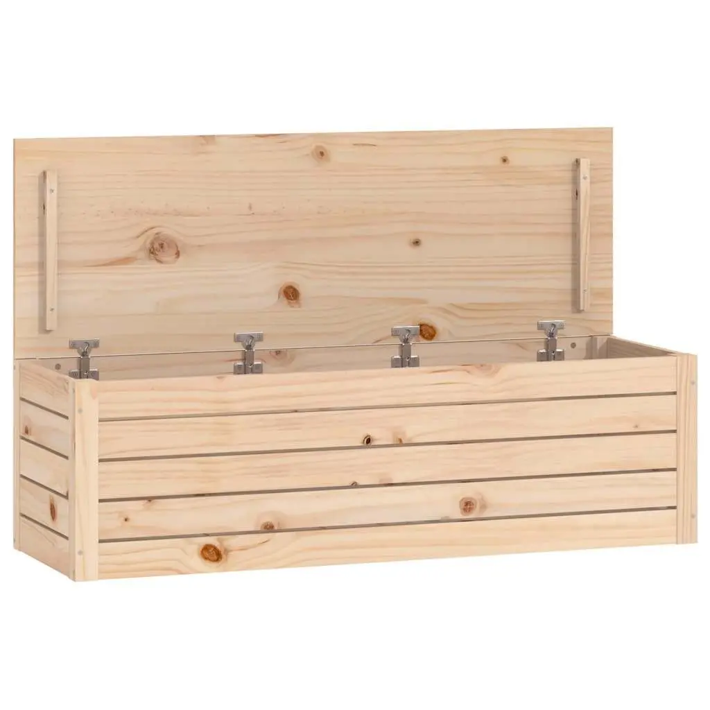 Pine Wood Storage Box with Ample Space