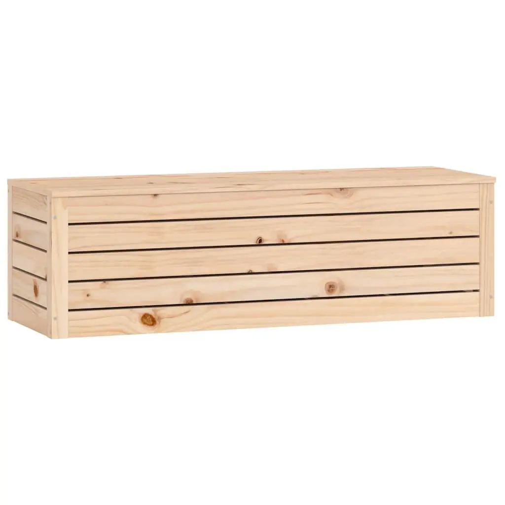 Pine Wood Storage Box with Ample Space