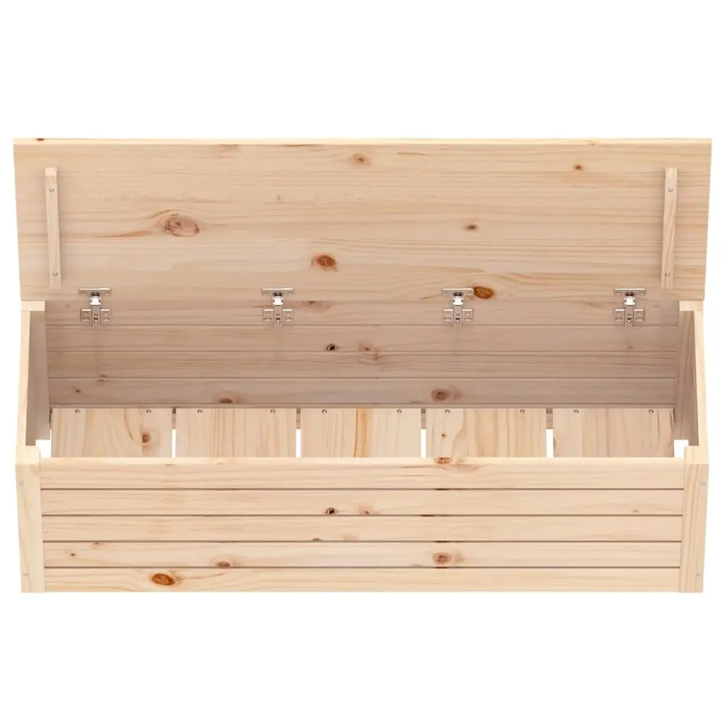 Pine Wood Storage Box with Ample Space