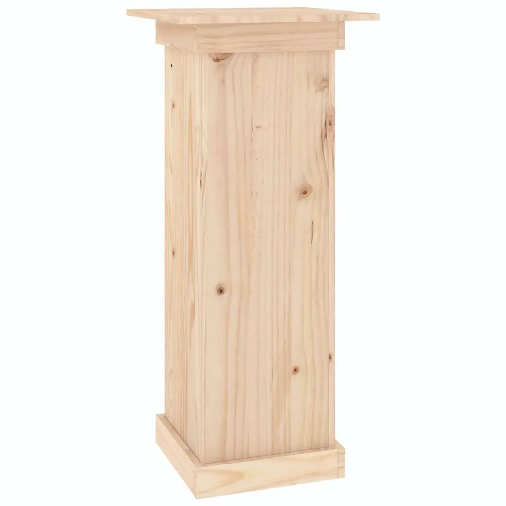 Flower Stand Display Plant Pot Holder 40x40x90 cm Solid Pine Wood Brown