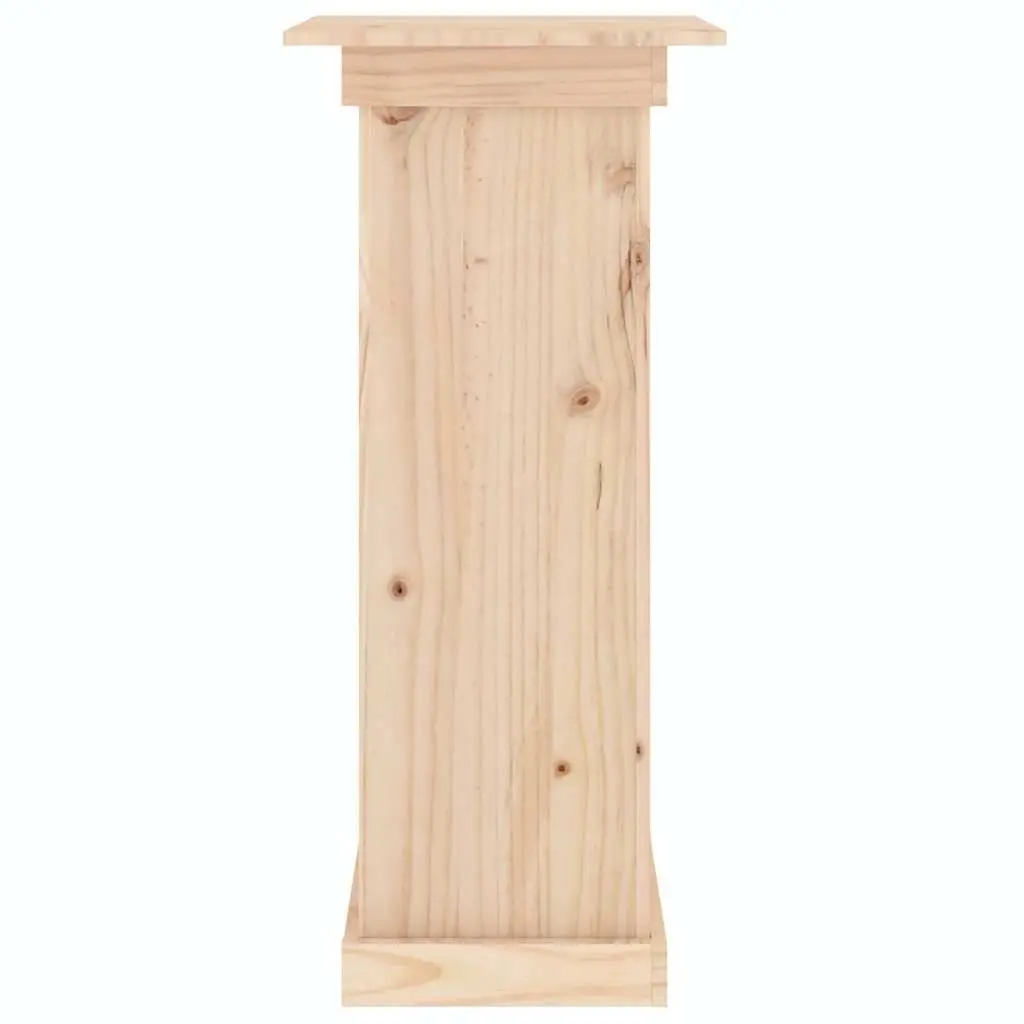 Flower Stand Display Plant Pot Holder 40x40x90 cm Solid Pine Wood Brown