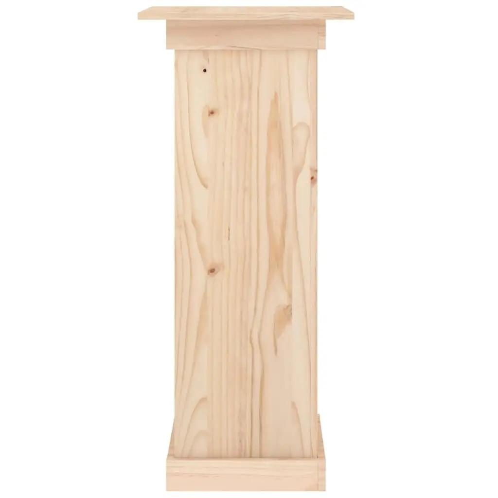 Flower Stand Display Plant Pot Holder 40x40x90 cm Solid Pine Wood Brown