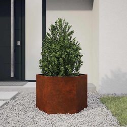 Corten Steel Planter: A Reliable and Low-Maintenance Choice