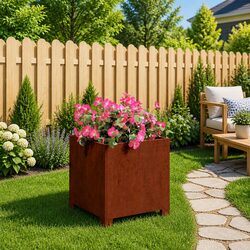Reliable Corten Steel Planter with Easy Maintenance