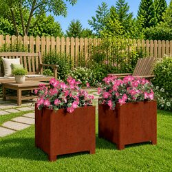 Quality Planters with Legs - Practical and Stylish 2 pcs