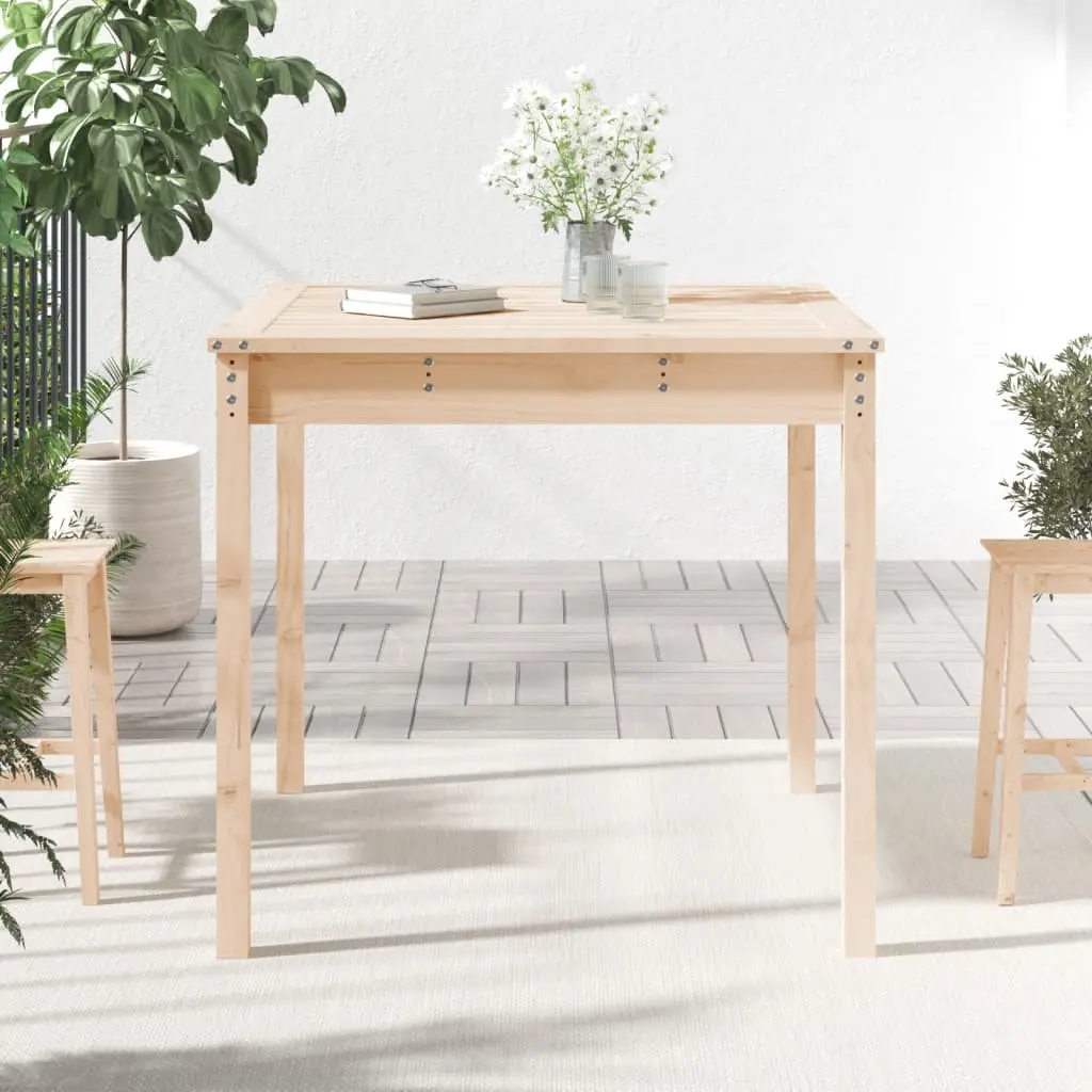 Solid Pine Garden Table