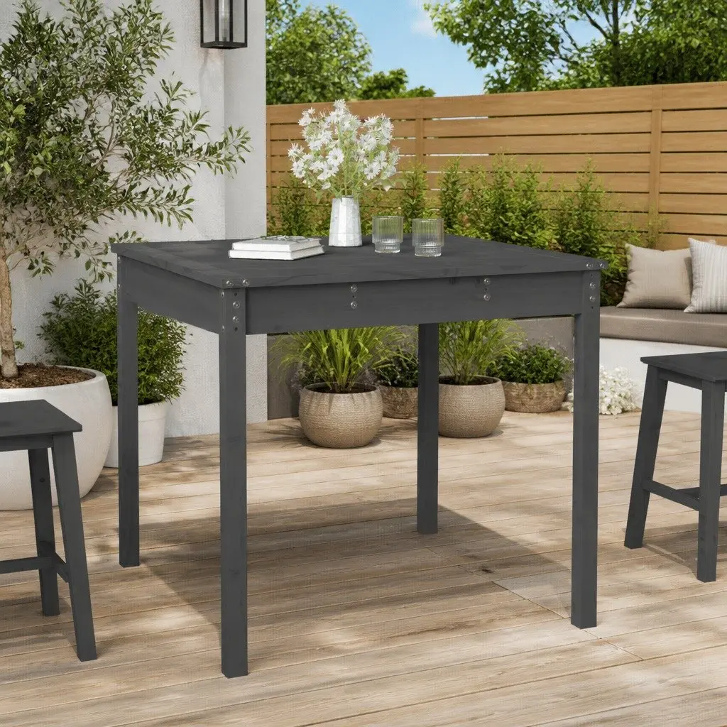 Garden Table in Solid Pine Wood