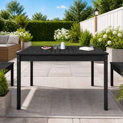 Reliable Solid Pine Garden Table for Outdoor Spaces