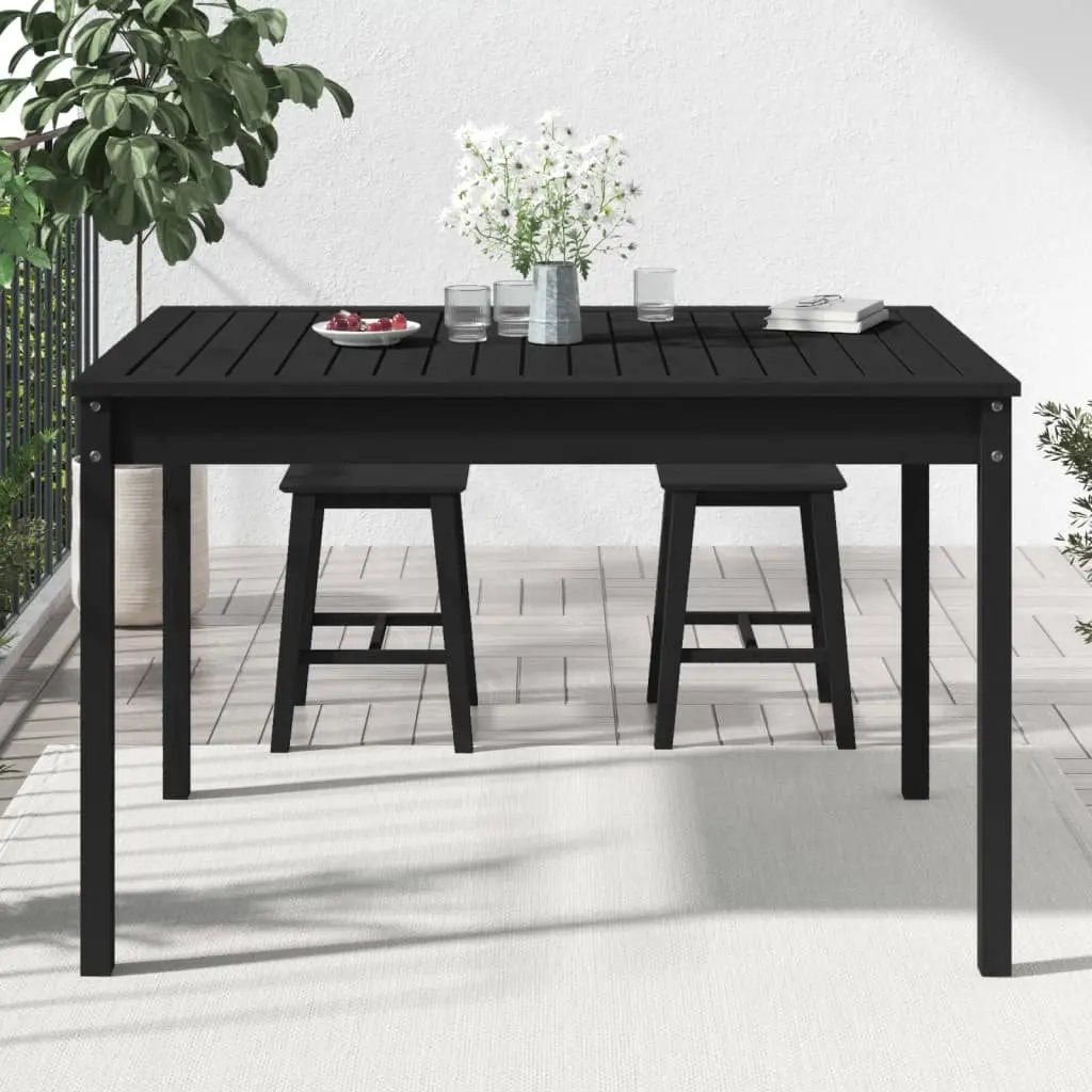 Solid Pine Garden Table for Outdoor Spaces
