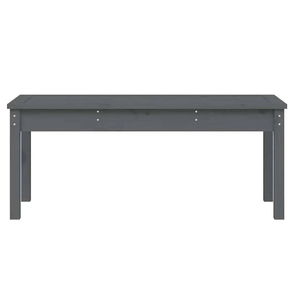 Grey Garden Bench for Outdoor Seating Needs
