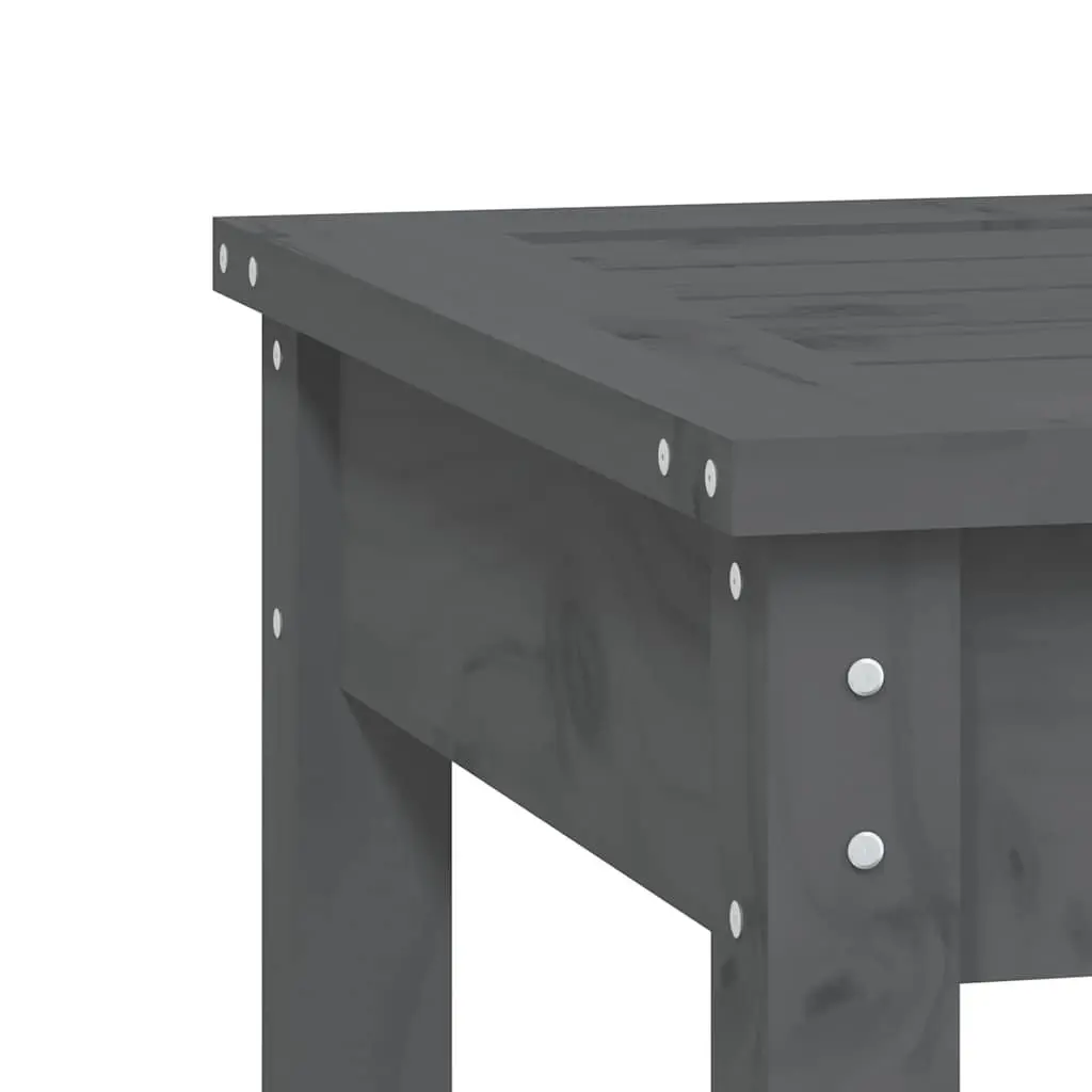 Grey Garden Bench for Outdoor Seating Needs