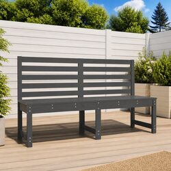 Versatile 157.5 cm Garden Bench with Comfortable Backrest