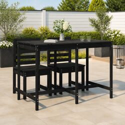 Reliable Black Outdoor Garden Table for Your Enjoyment