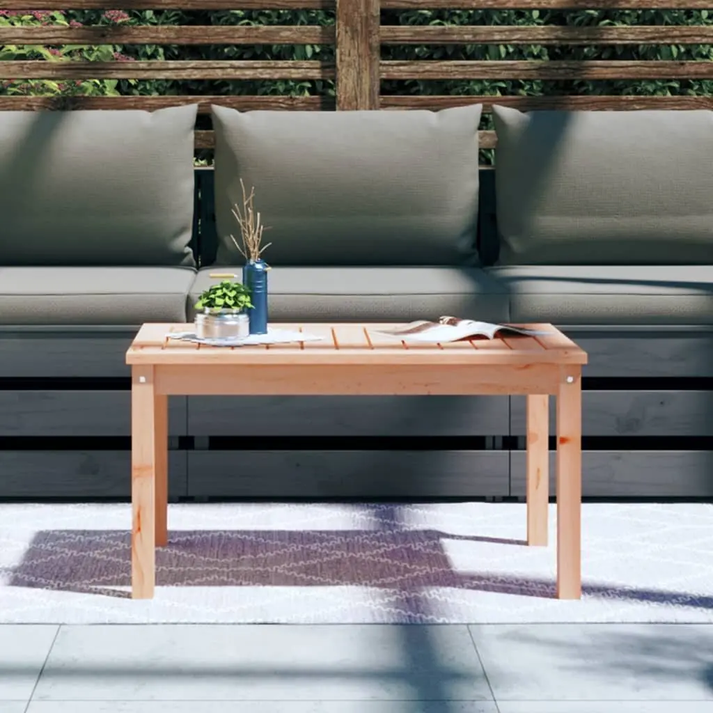 Garden Table in Solid Douglas Wood for Longevity