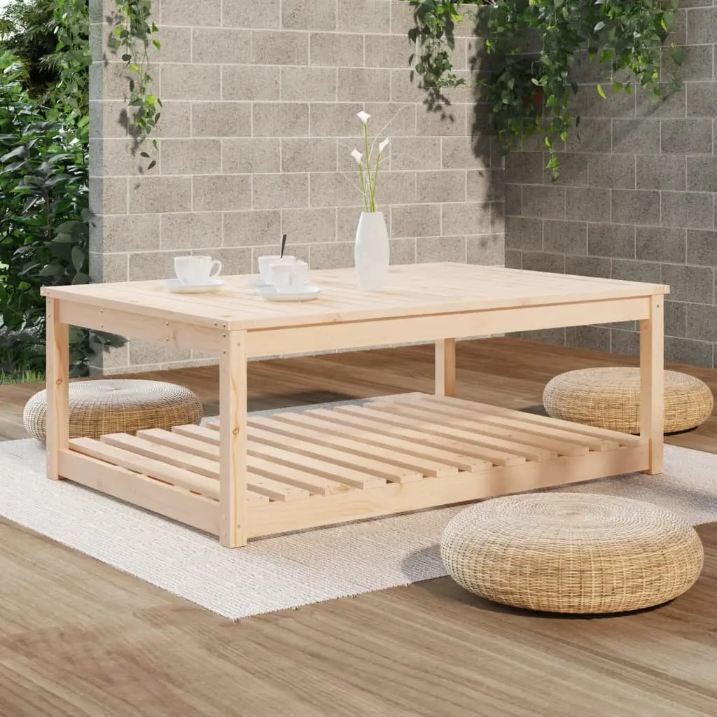 Solid Pine Garden Table