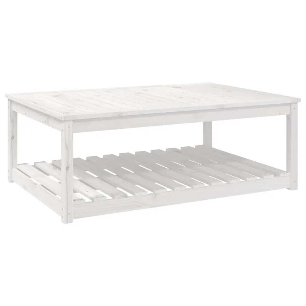 White Pine Garden Table for Outdoor Spaces