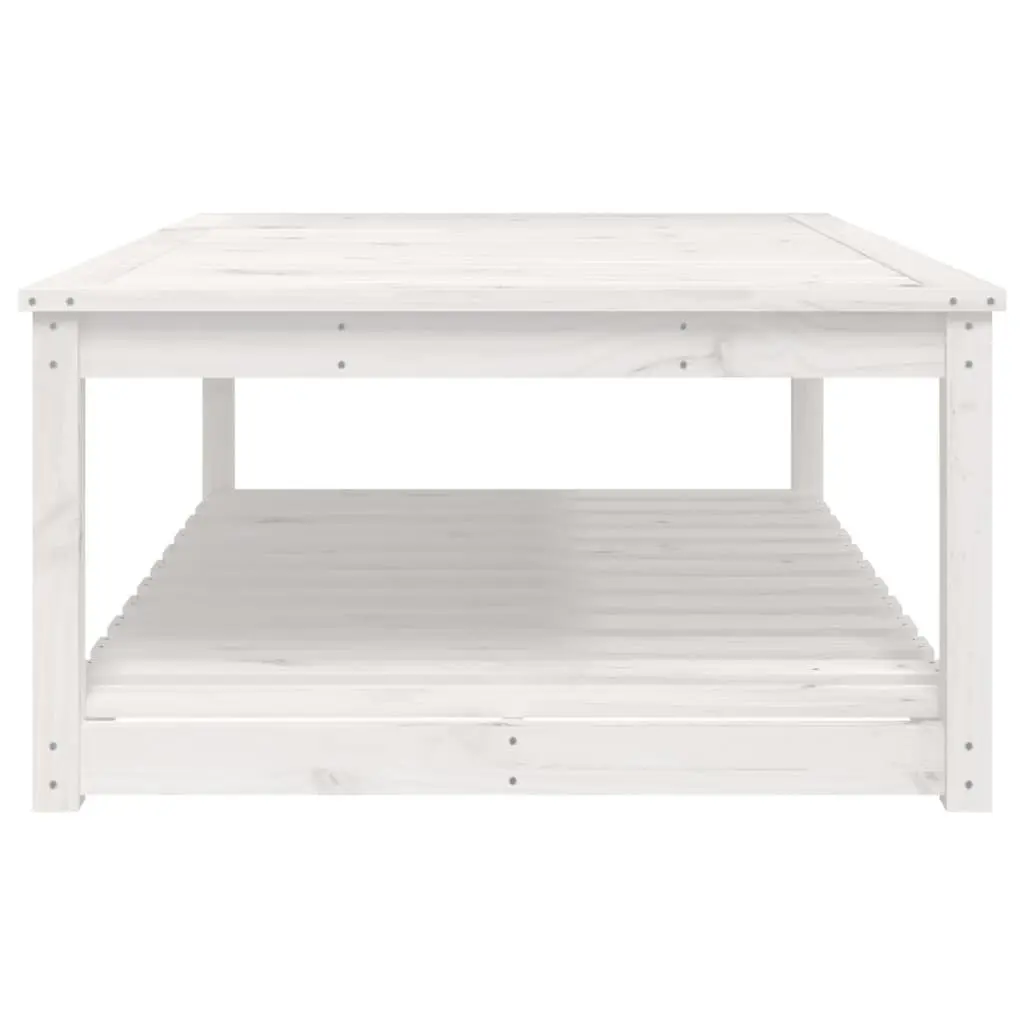 White Pine Garden Table for Outdoor Spaces