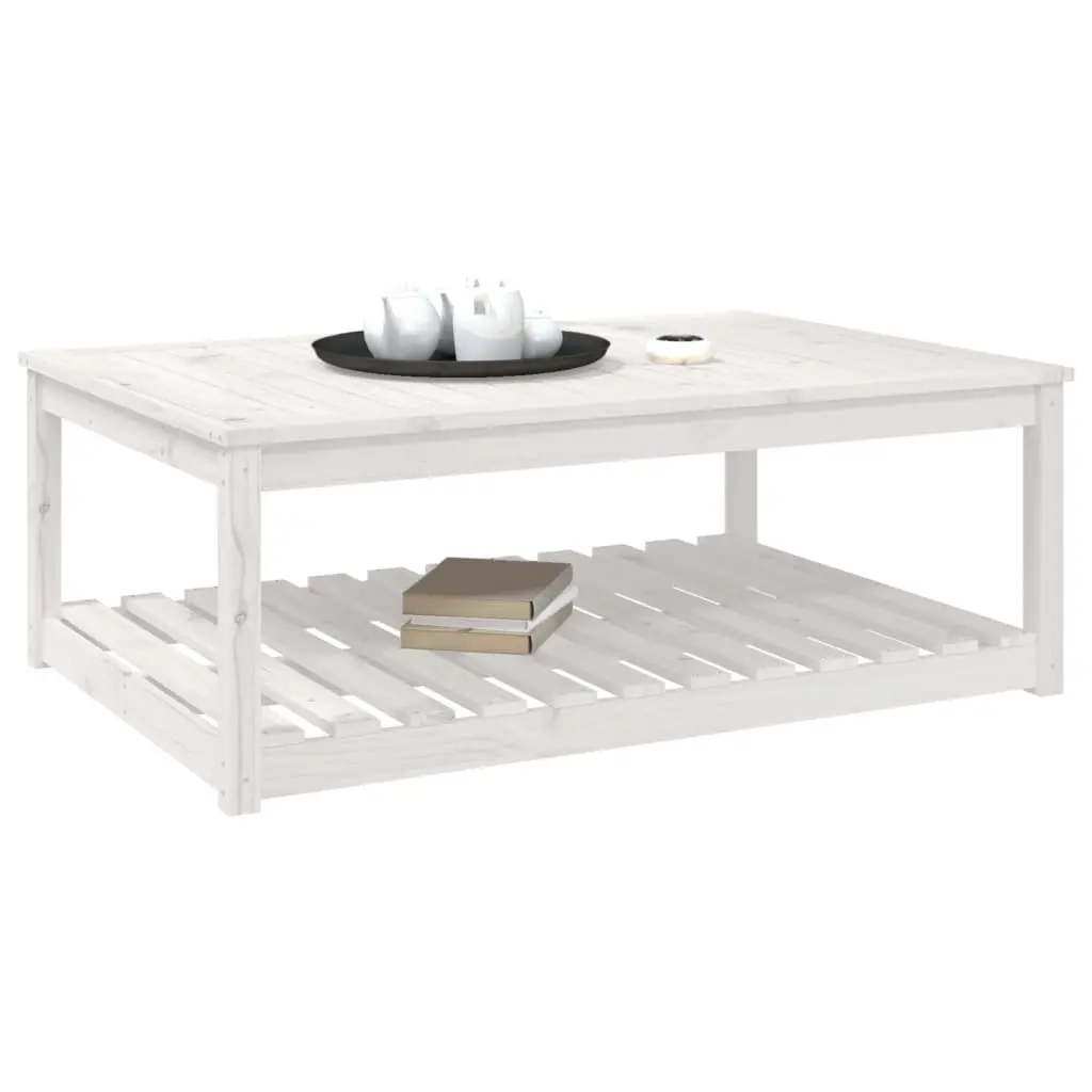White Pine Garden Table for Outdoor Spaces
