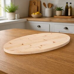 Reliable Solid Pine Wood Table Top 80x40x2.5 cm for Your Needs
