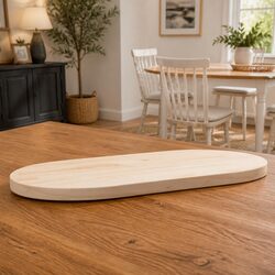 Warm and Reliable Wooden Table Top 80x40x2.5cm