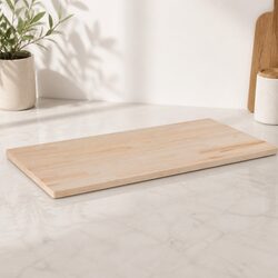 Solid Pine Wood Table Top 110x55cm - A Practical Choice