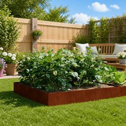 Reliable Corten Steel Planter Box for Gardening Enthusiasts