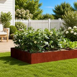 Reliable Corten Steel Garden Raised Bed Planter