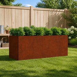 Corten Steel Raised Bed Planter Box: Practicality Meets Value