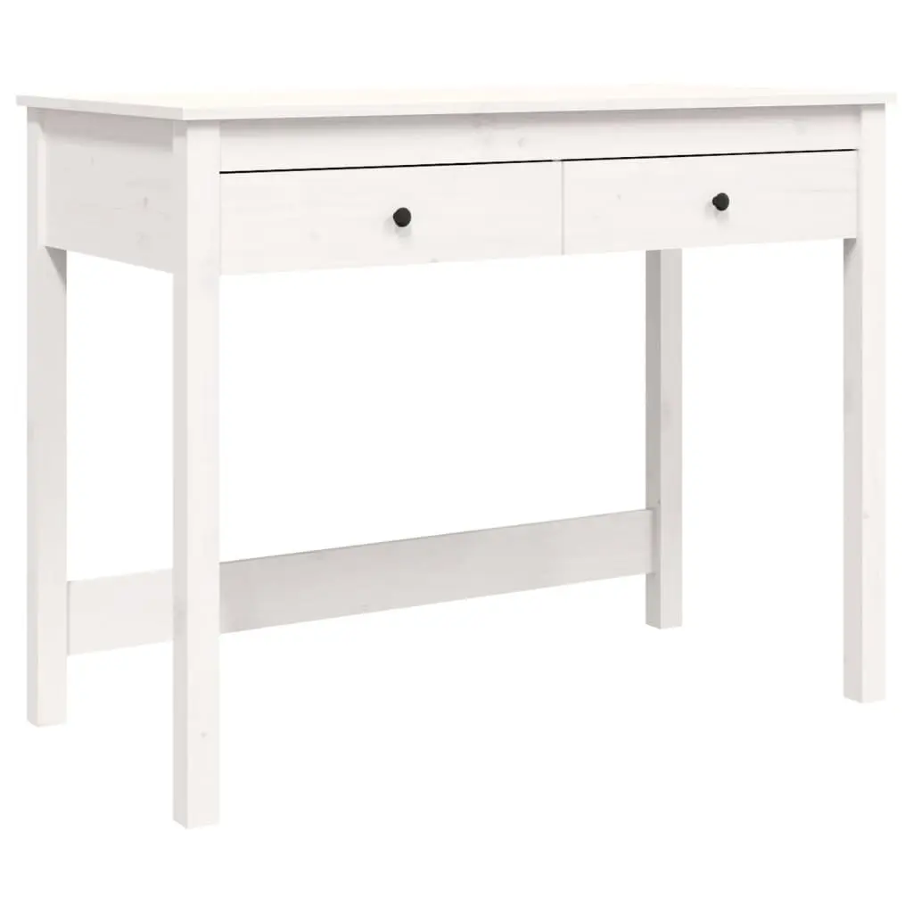 Solid Pine Desk with Ample Storage Solutions