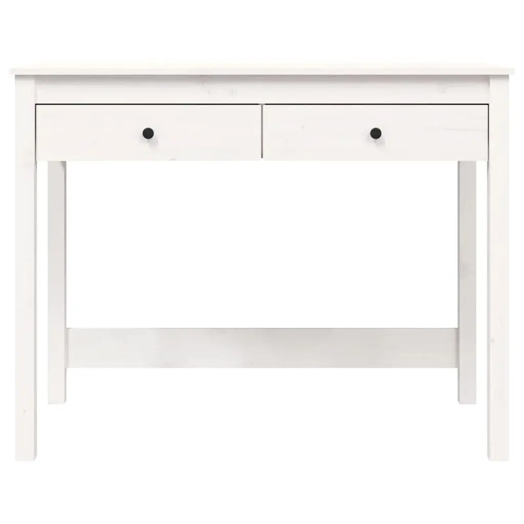 Solid Pine Desk with Ample Storage Solutions