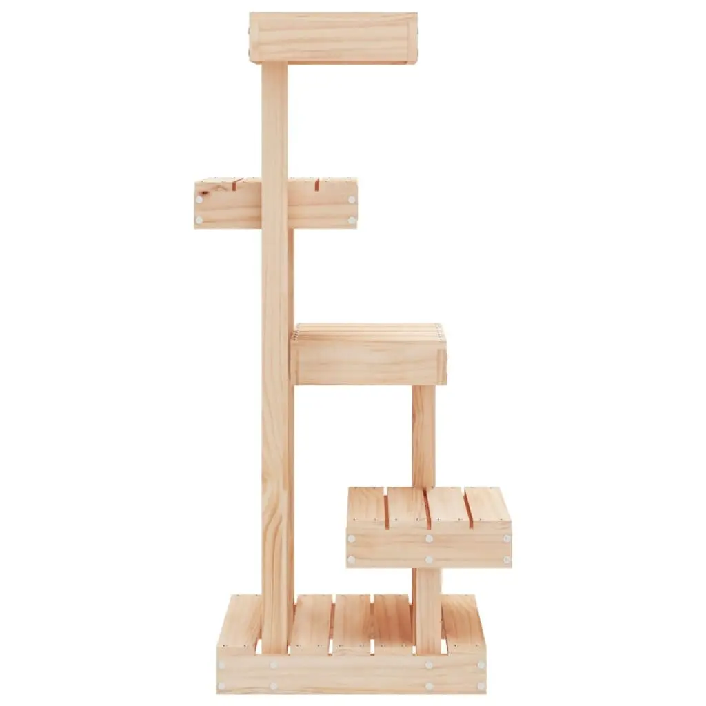Cat Tree Multi Level Climbing Perch 45.5 x 49 x 103 cm Brown