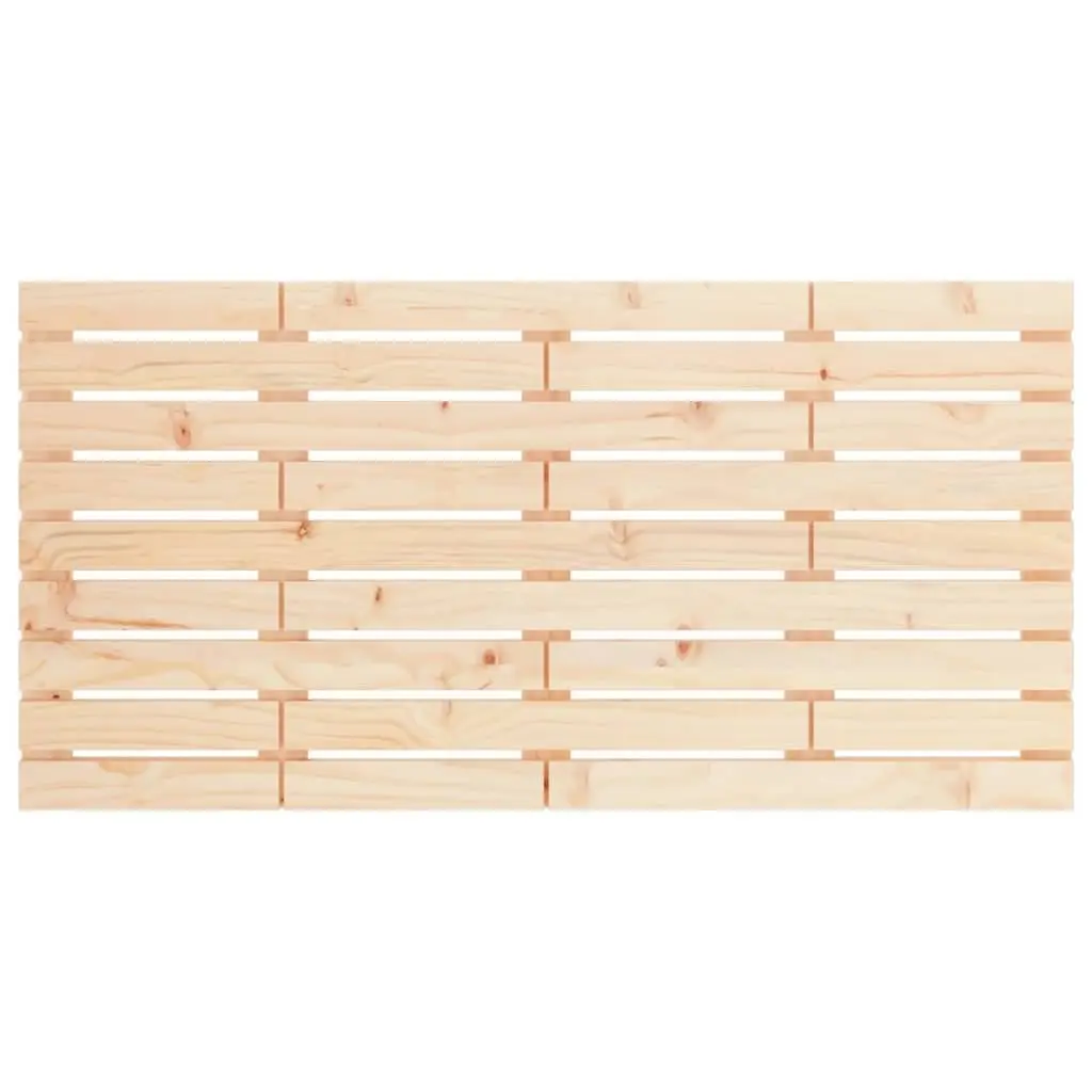 Wall Headboard 156 cm Solid Pine Wood Bedroom Bed Header Elegant Design