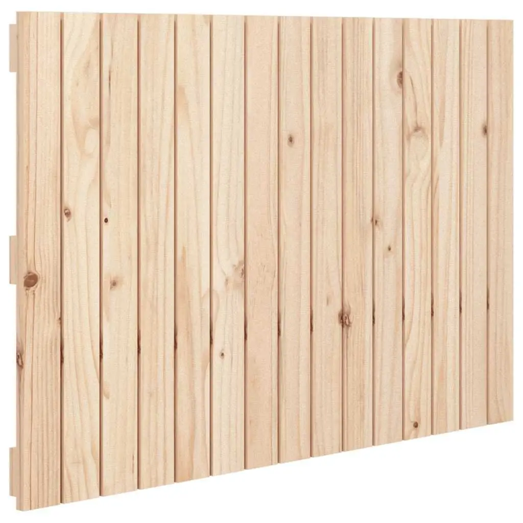 Pine Wood Wall Headboard 95.5 cm for Relaxation